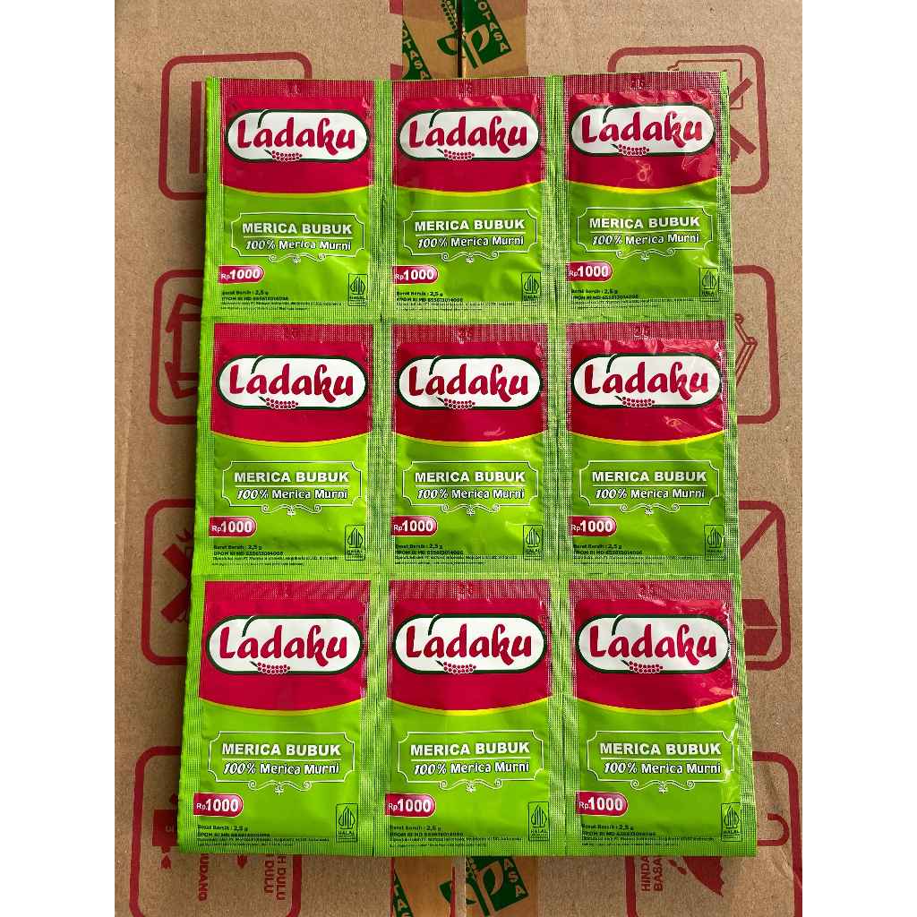 

LADAKU Merica Bubuk 1 renteng 12 sachet