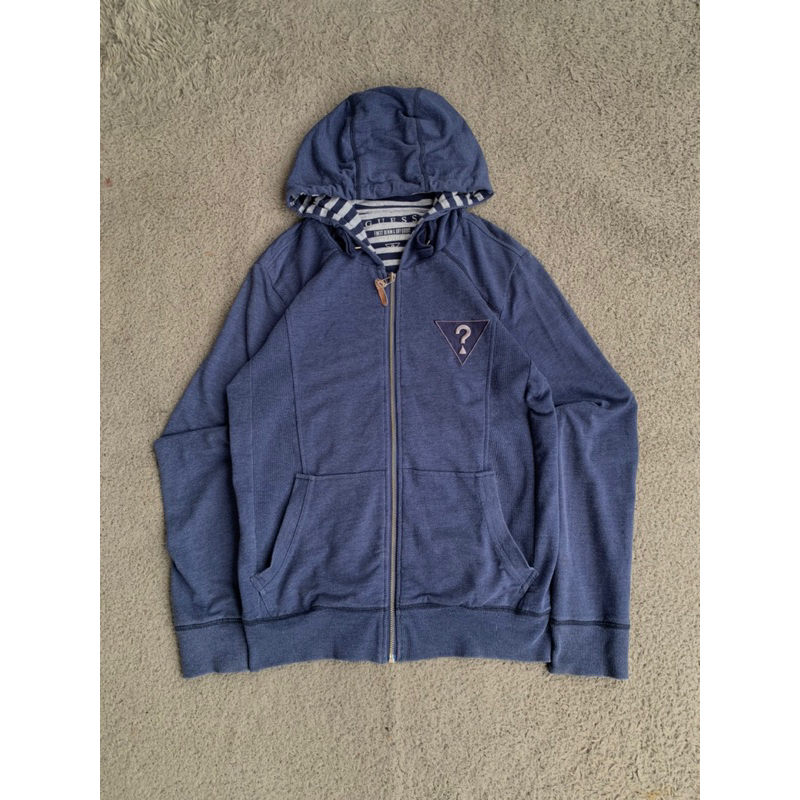 hoodie zipper GUESS thrifting
