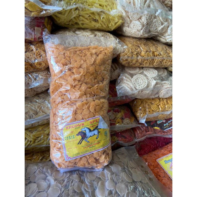 

Kerupuk Sari Udang Mini Mentah 1 Kg