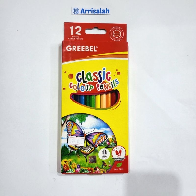 

Pensil Warna Greebel 12 Warna 7012