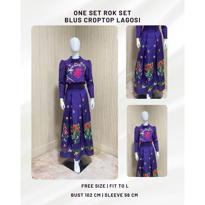 one Set Rok & Bluss Croptop Lagosi