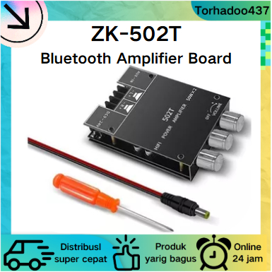 ZK-502T Bluetooth High Power Digital Hifi Class D Amplifier Original Wuzhi Audio