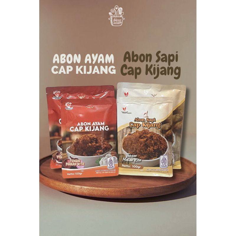 

Abon Sapi dan Ayam Cap Kijang 100gr 250gr