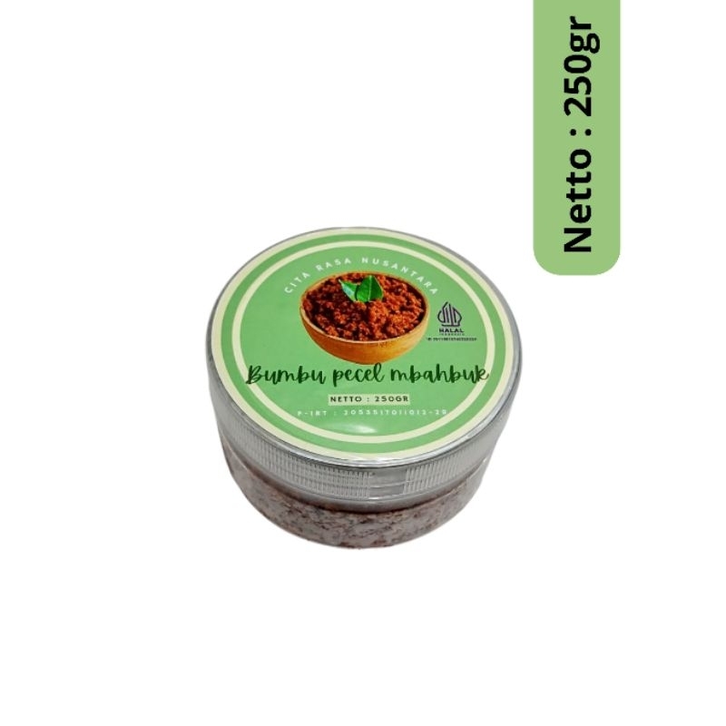 

BUMBU PECEL MBAHBUK BERAT 250GR