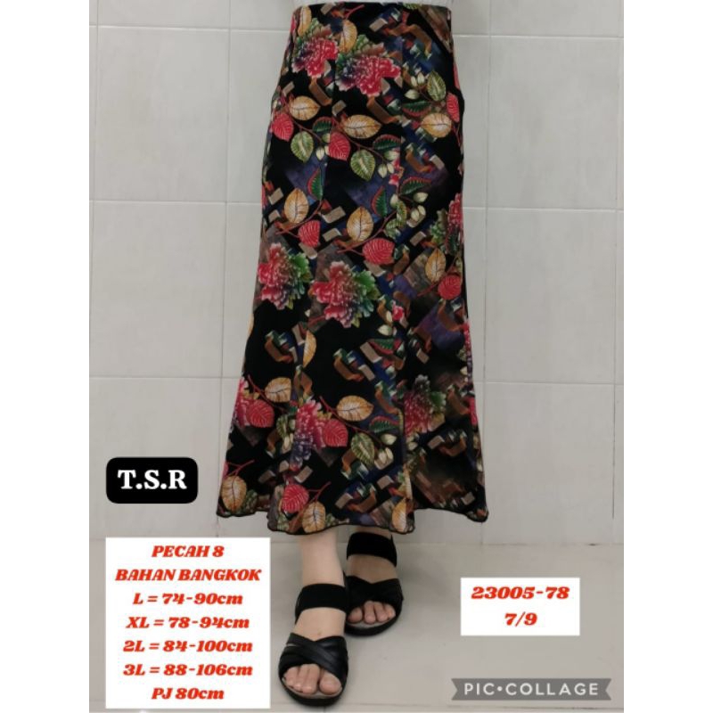 ROK Import Bangkok Premium/Rok Bangkok Panjang Premium Pecah 8