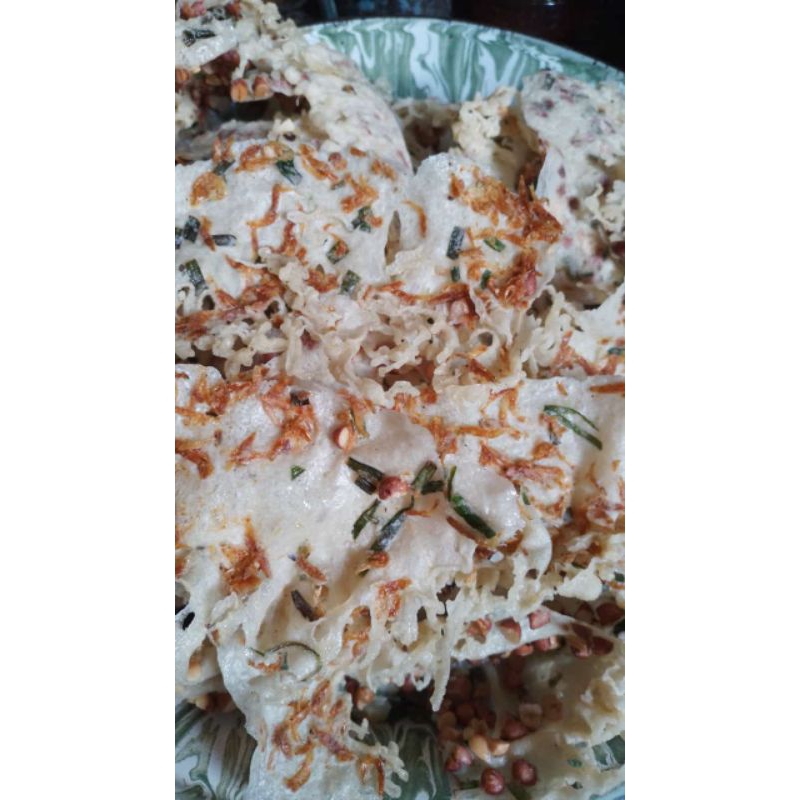 

peyek rebon/rese