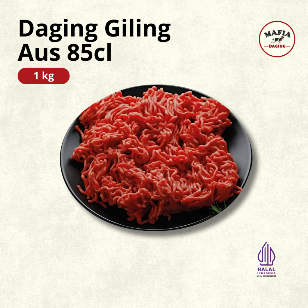 

[Mafia Daging] PROMO Daging Giling / Minced Beef Premium / 85cl 1 kg