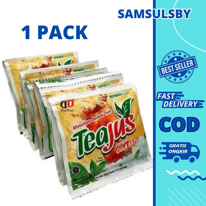 

Tea Jus Gula Batu 1 PACK isi 6 renceng