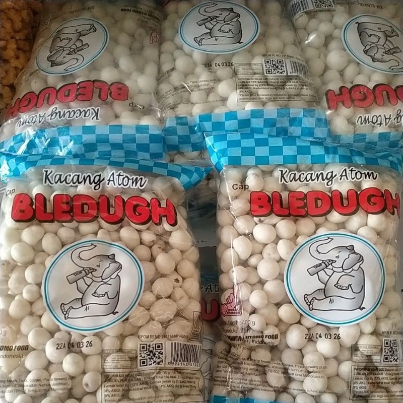 

KACANG ATOM BLEDUGH 400 GRAM!!! KREMUS-KREMUS!