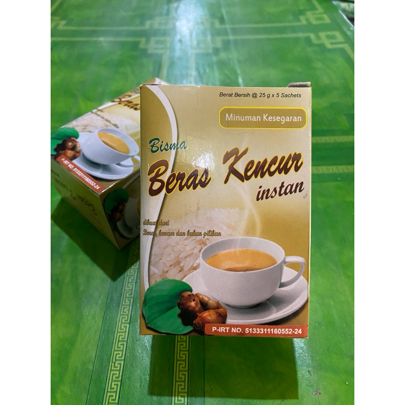 

Beras Kencur instan Bisma sehat