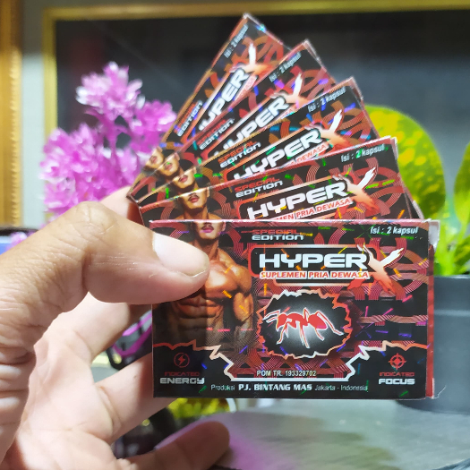 

Hyperx 5 Pack isi 10 Butir Kapsul Hyper Madu Bubuk Herb ECER [ PRIVASI + COD ]