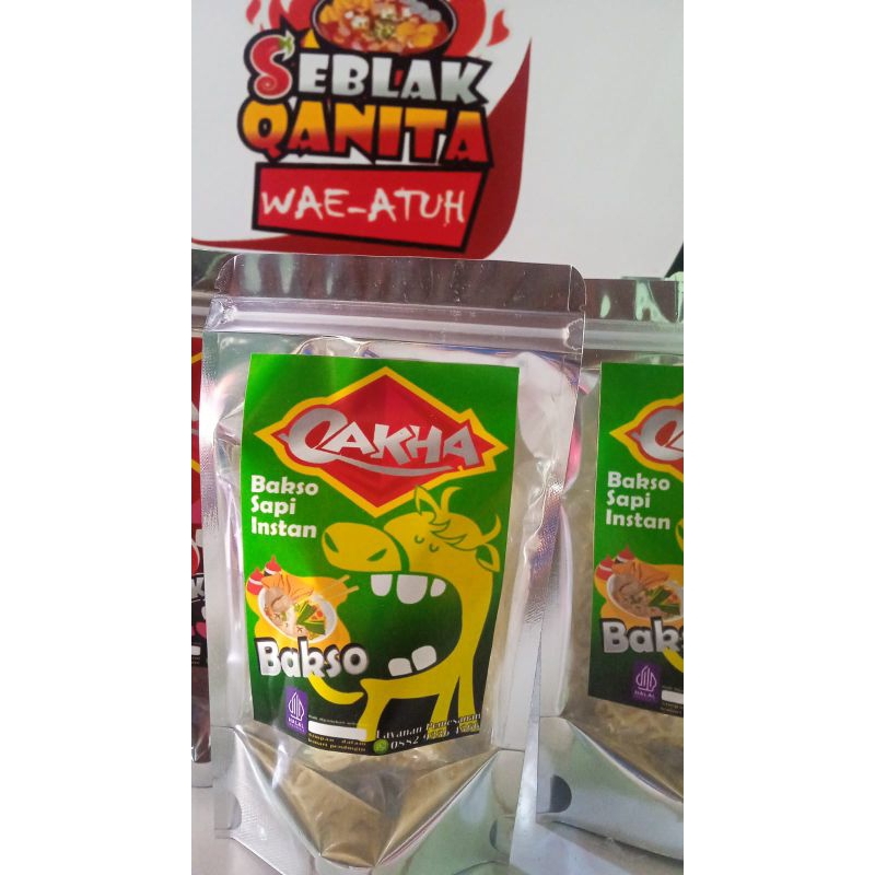 

Bakso Sapi Instan Qakha