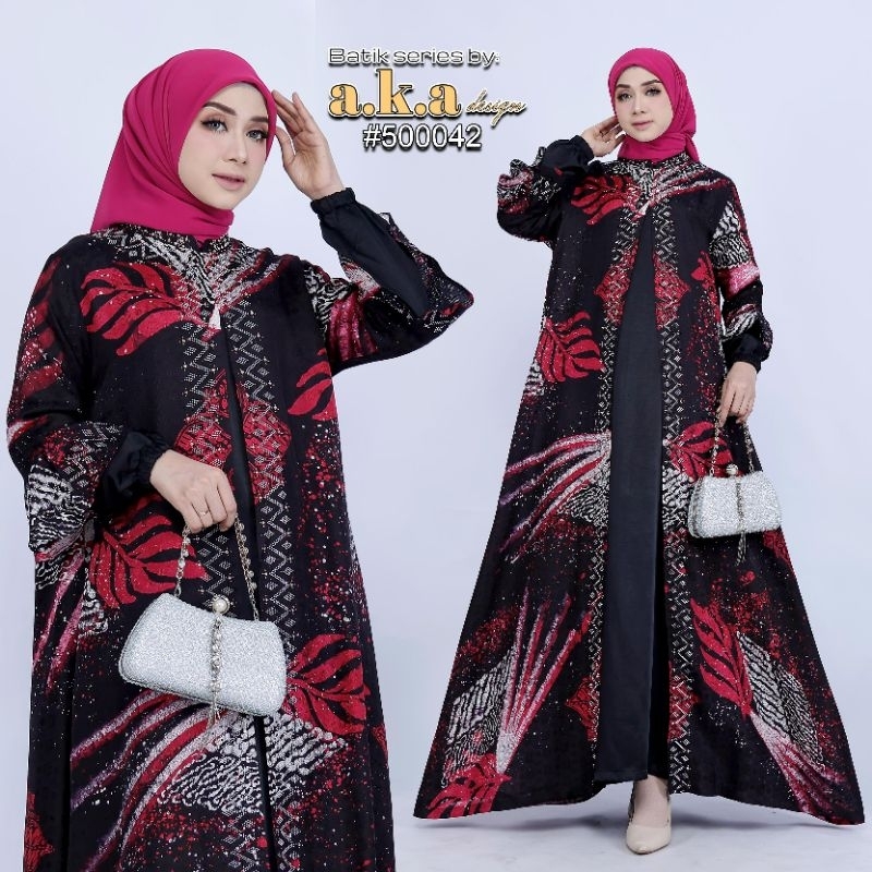 NEW // GAMIS ROMPI AUTER BATIK PAYET // GAMIS BUTIK // GAMIS PESTA // GAMIS MODERN // GAMIS BEST SEL