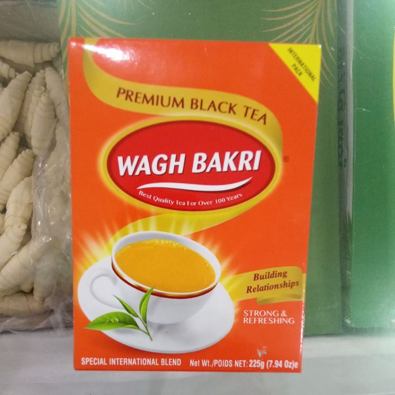 

WAGH BAKRI PREMIUM BLACK TEA STRONG & REFRESHING BERAT BERSIH 225GR