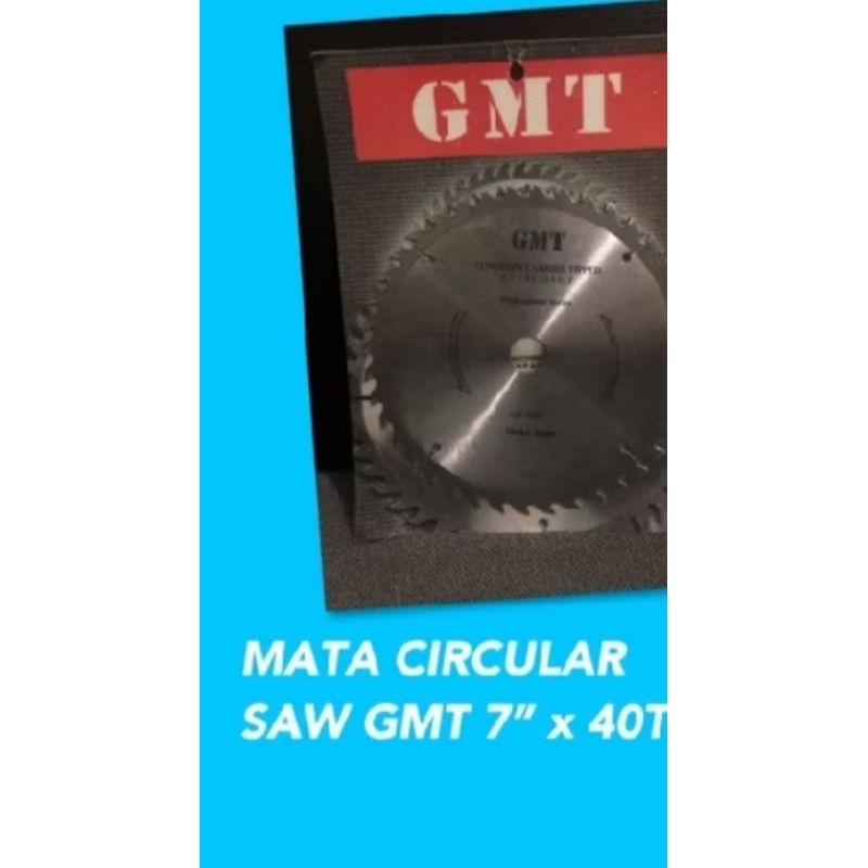GMT Mata Potong Gergaji Circel Circular Saw Blade 7 inch Mata 40T