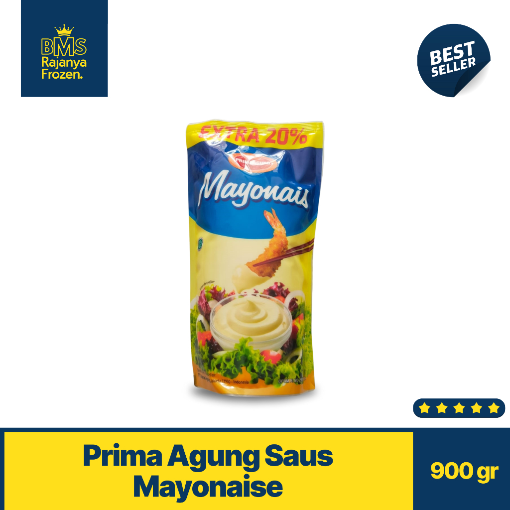 

Prima Agung Saus Mayonaise 900gr