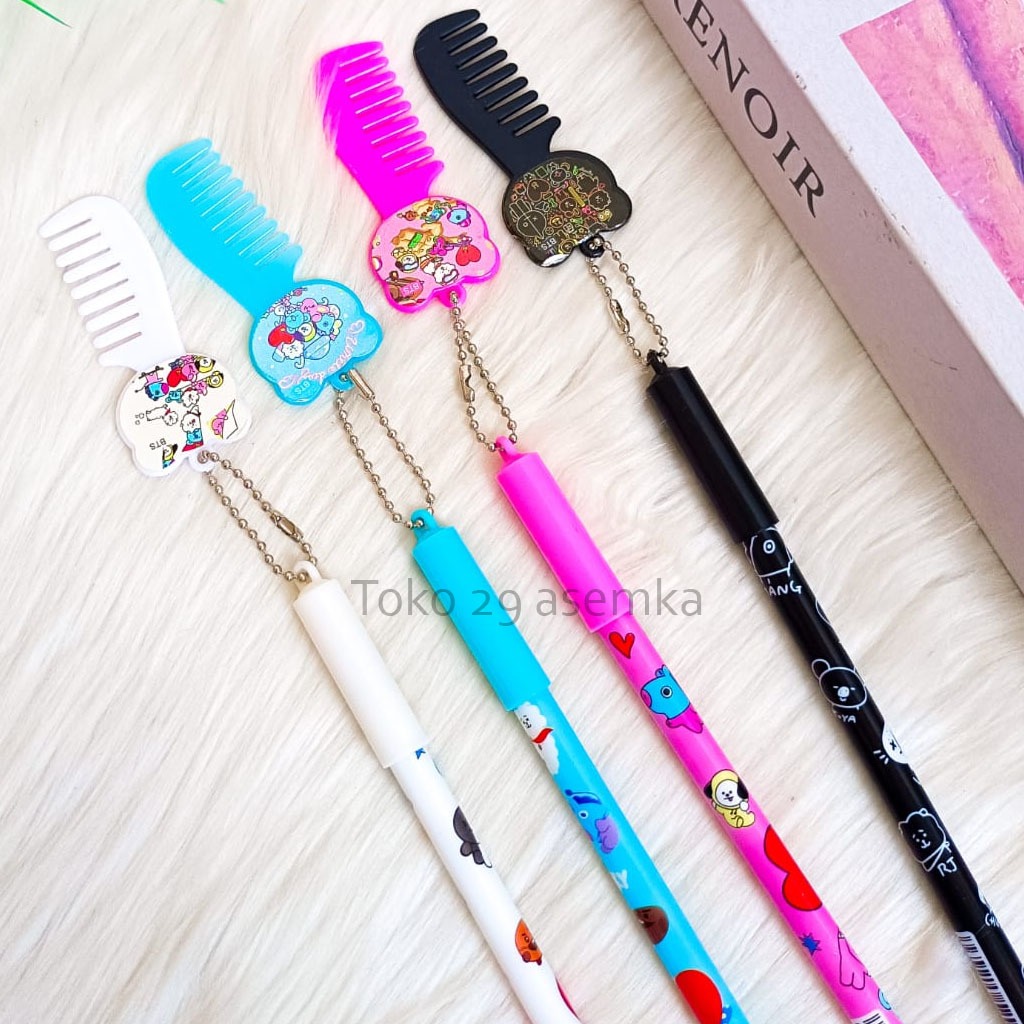 

PULPEN GANTUNGAN SISIR BT FAMILY BOLPOIN LUCU ANAK ALAT TULIS KANTOR SEKOLAH MURAH TERMURAH COD