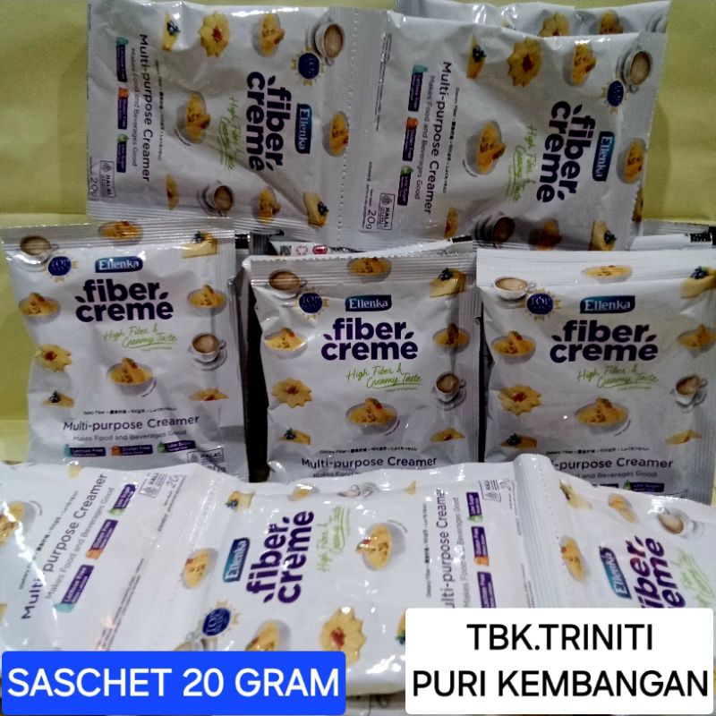 

FIBER CREME SASCHET ELLENKA 20 GRAM ( KRIMER BUBUK )