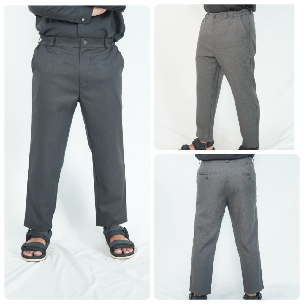 KOBRAVE - Celana Office Sirwal Alzam Bahan Semi Wool