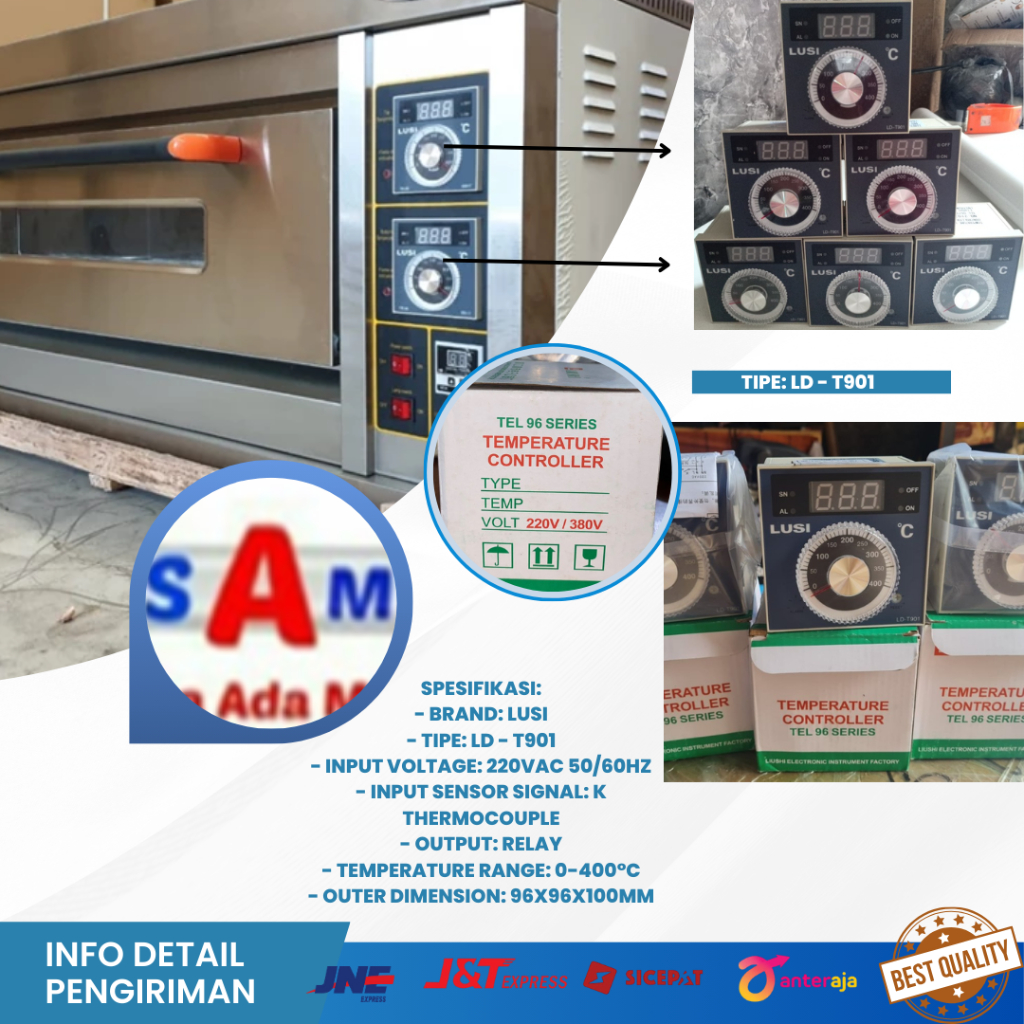 Temperatur Control Oven / Temperatur Lusi/ Sparepart Atur Suhu Oven