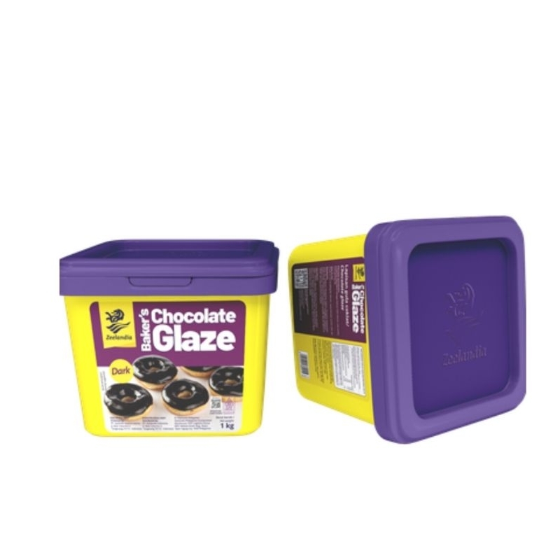 

Zeelandia baker's chocolate glaze dark 1kg