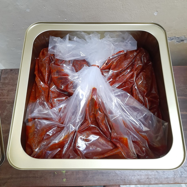 

(100 gr) SAUS GOCHUJANG HALAL REPACK 1 ONS JAVA BUMBU MASAK