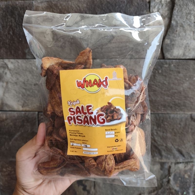 

Wnaki Kripik Sale Pisang 200gr ll Kripik Sale Pisang Best Seller