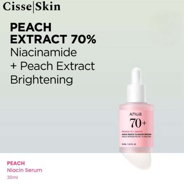 ANUA Peach 70 Niacin Serum