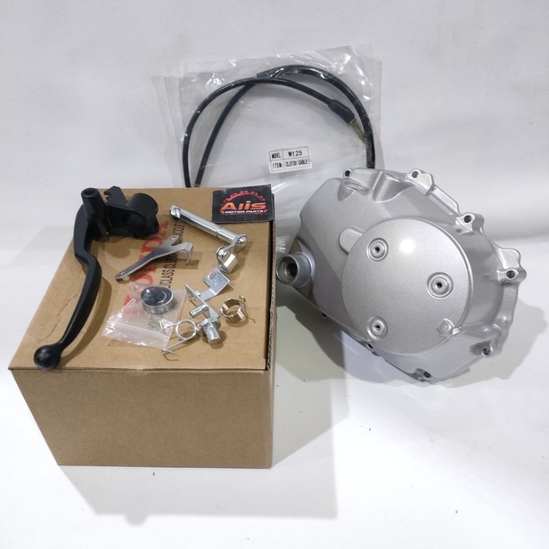 Bak kopling set Supra x 125 karbu Supra x 125 fi warna silver