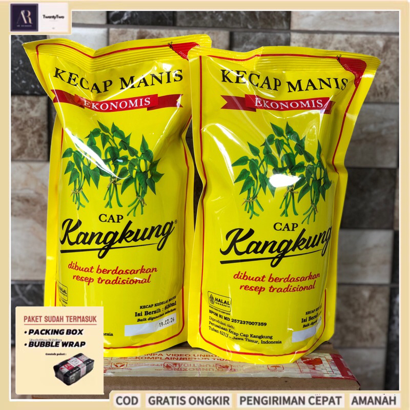 

Kecap Manis KANGKUNG Refill Ekonomis 620ml