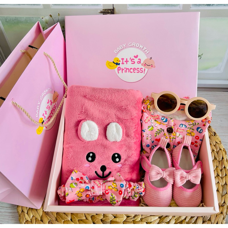 044 Hampers Bayi Baru Lahir Kado Bayi Baru Lahir Bayi Perempuan Hadiah Bayi Perempuan Hadiah Kado Ha