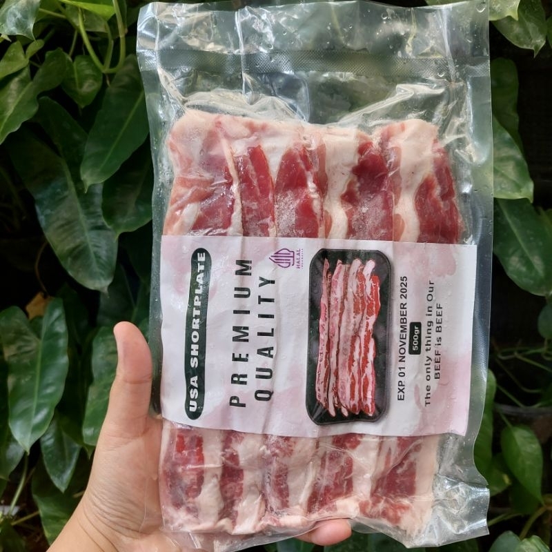 

Beefslice Shortplate US Reguler 500 Gram
