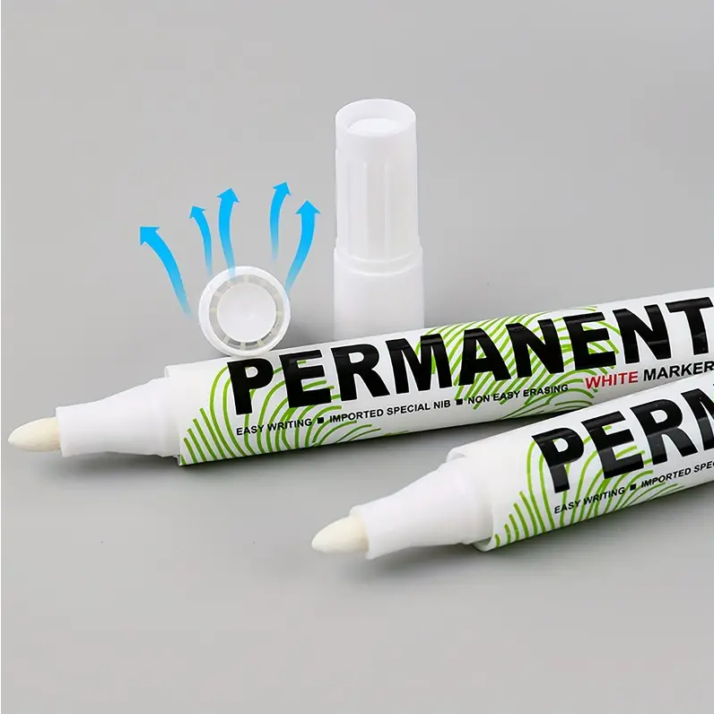 

Spidol Ban Permanen Waterproof Oil Based Marker tebal 2mm 1 pcs