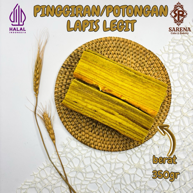 

Pinggiran Kue Lapis Legit 350g