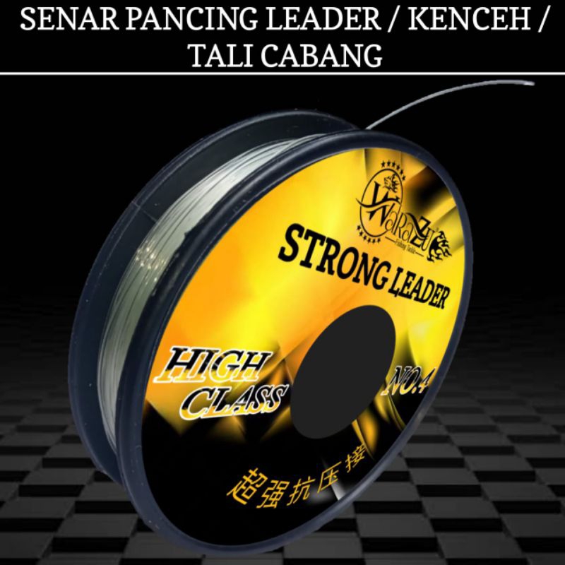 STRONG LEADER / TALI CABANG / KENCEH SANGAT KUAT ELASTIS & LEMBUT PANJANG PER ROLL 50M PRODUK WARAZU