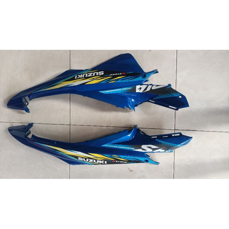 Kever bodi satria Fu FL 2015 biru