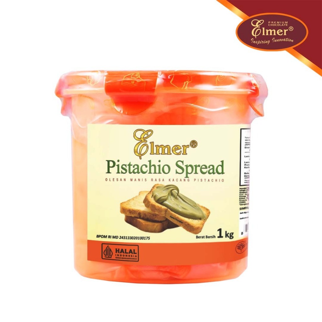 

ELMER SPREAD PISTACHIO 1KG DAN 200GR | Olesan Pistachio