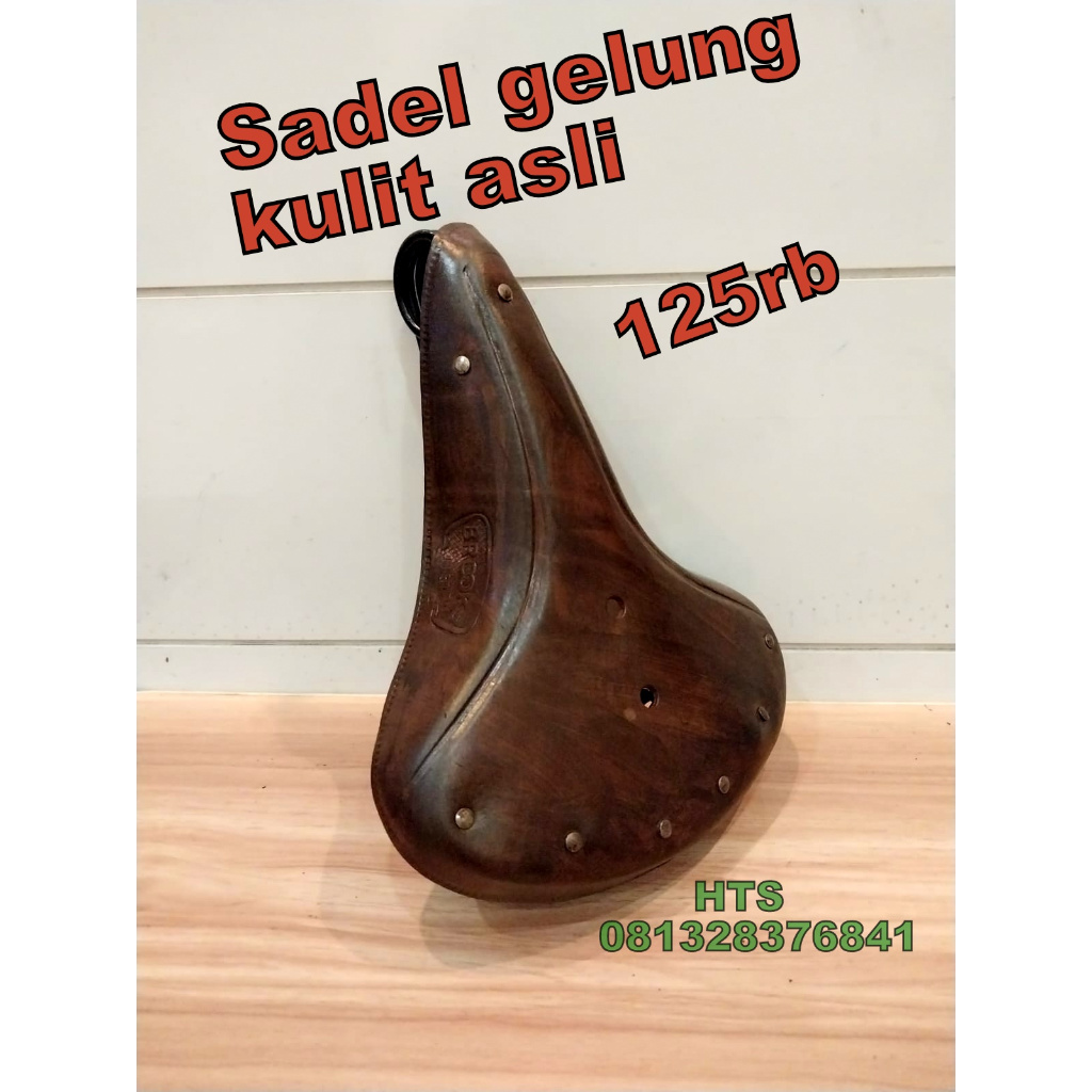 SADEL SEPEDA ONTHEL JOK ONTHEL AKSESORIS SEPEDA ONTHEL KULIT TERMURAH