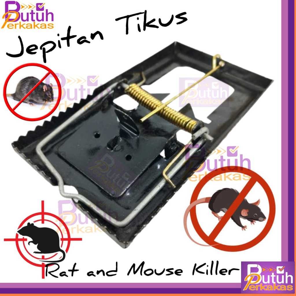 Perangkap Tikus Jepitan Tikus Jebakan Tikus