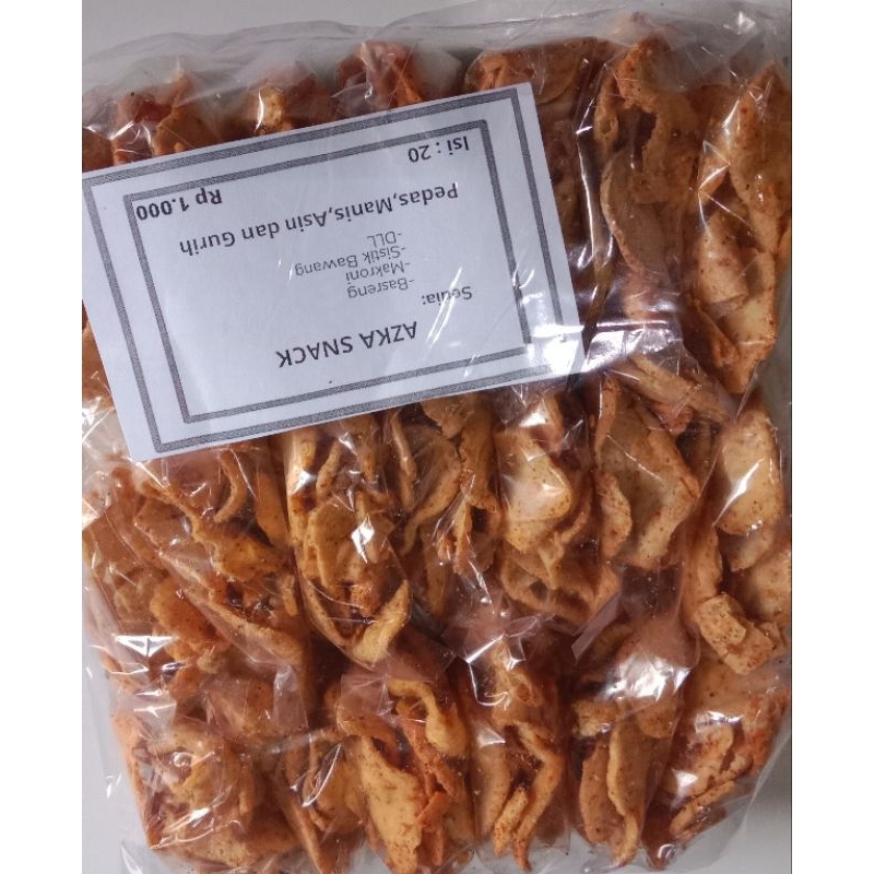 

basreng kemasan kecil kemaasan warung isi 20