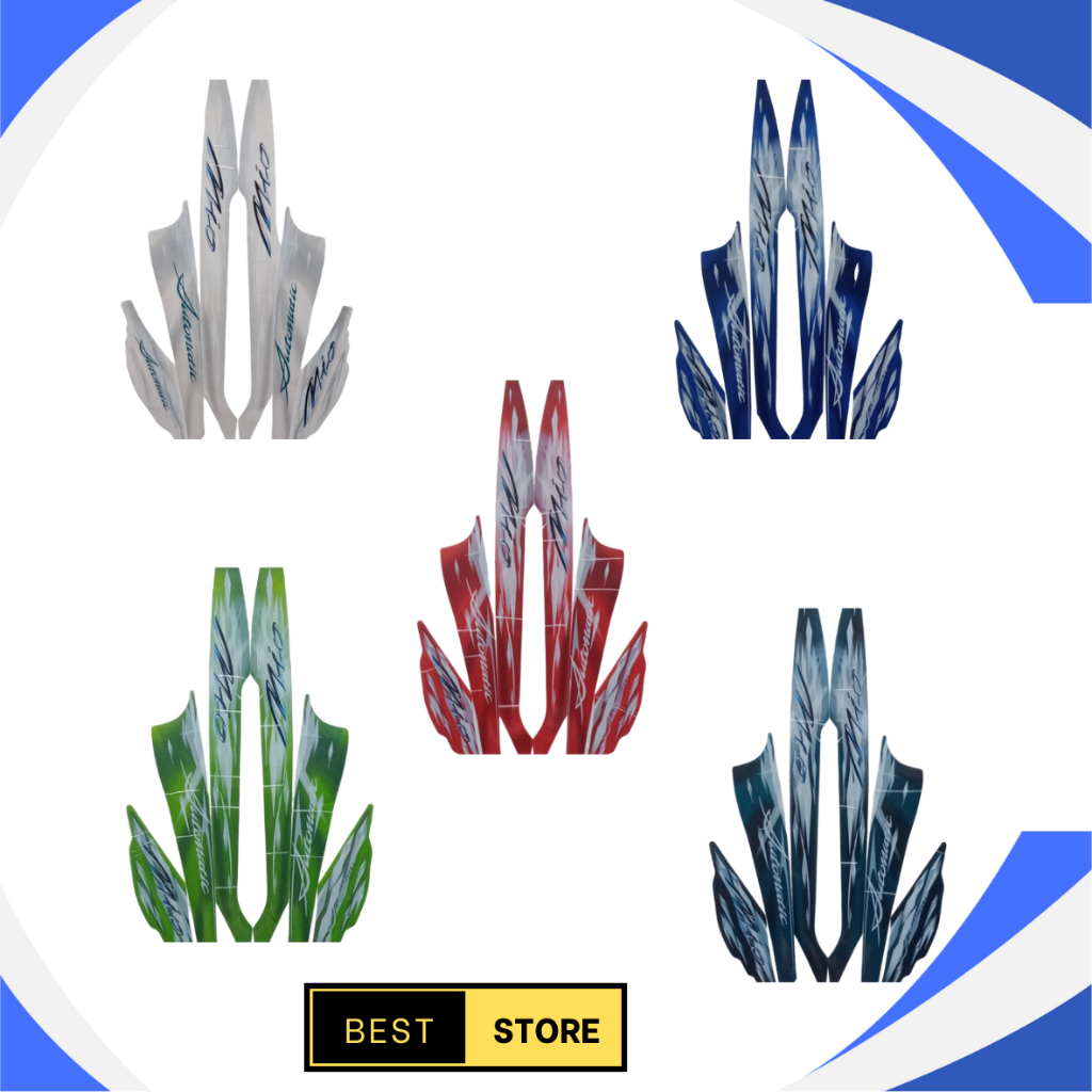 STIKER STRIPING STANDART MIO SPORTY 2009 LIS LES BODY MIO SPORTY 2009