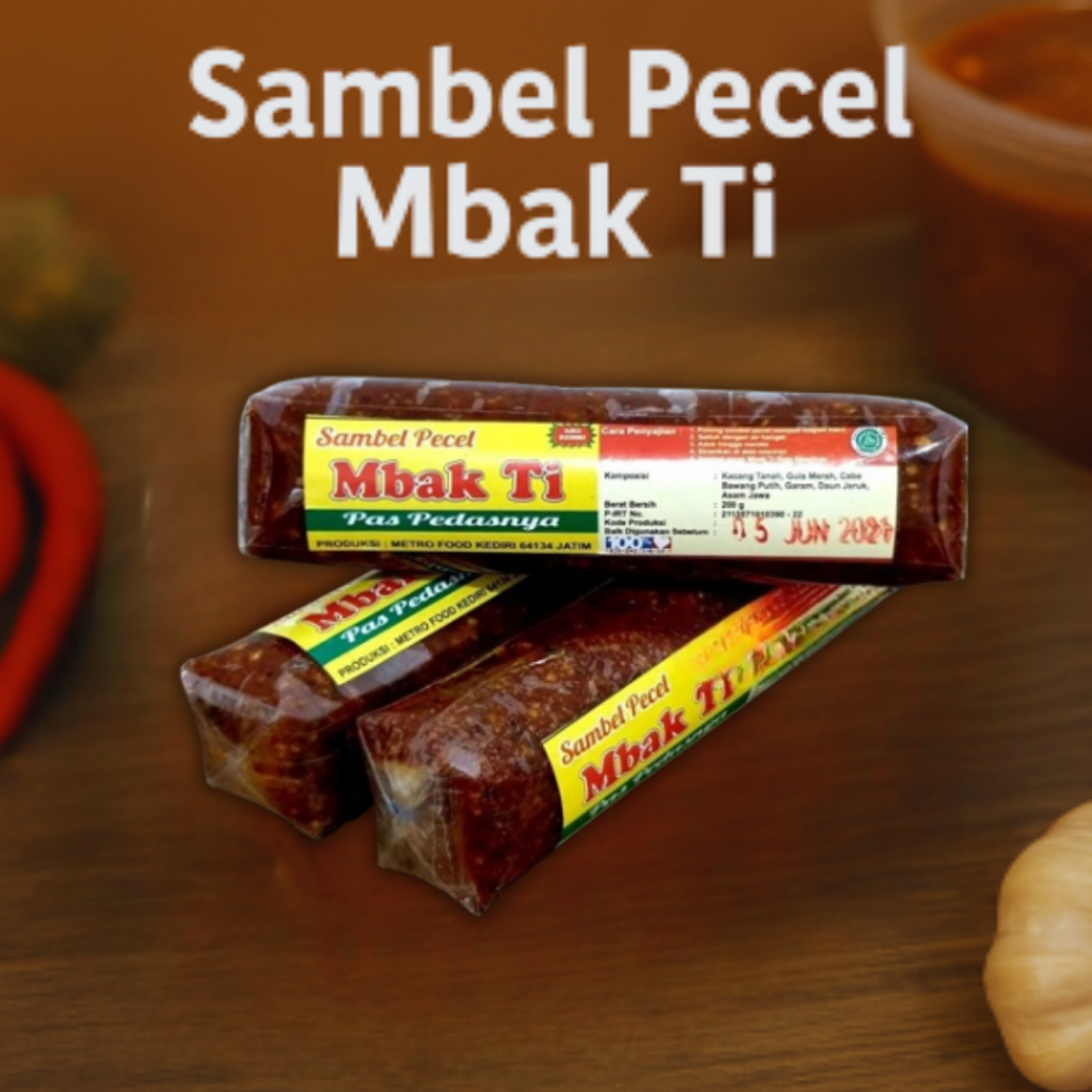 

Sambel Pecel Mbak Ti – Pecel Kediri Legendaris, Halal & Tanpa Pengawet