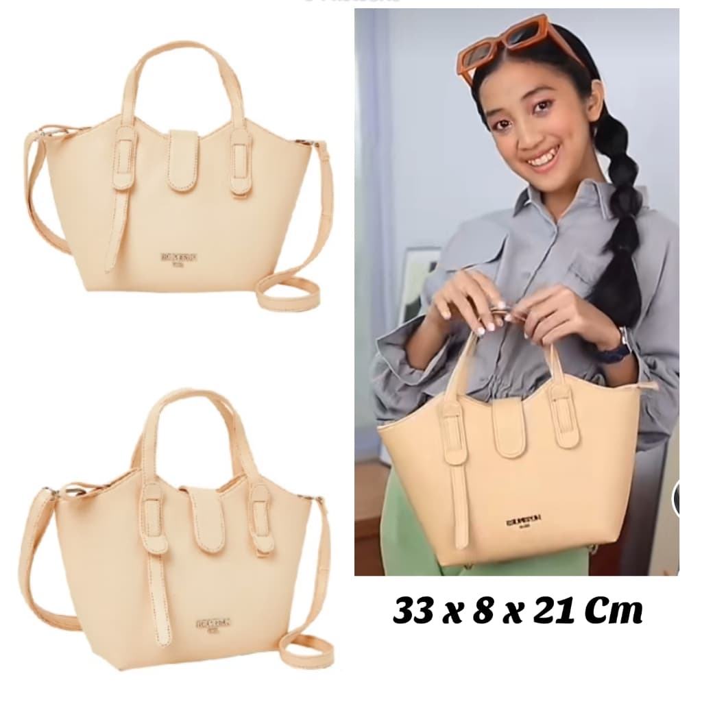 TAS CANGKLONG WANITA BRUNBRUN PARIS ELMA BOWLER PREMIUM ORI...