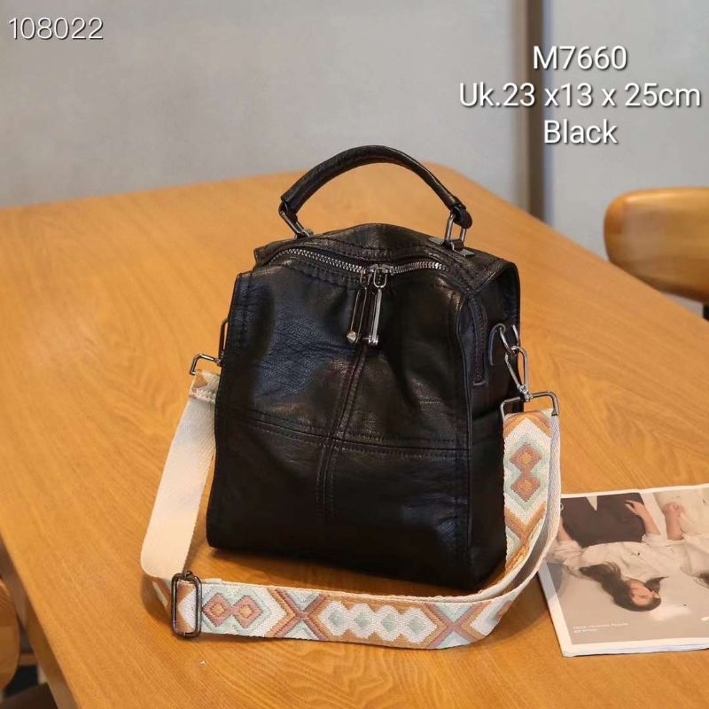 Mojito Bag | Tas 3in1Tas Ransel Tas Selempang Fashion Pria / Wanita Tas Import #M7660
