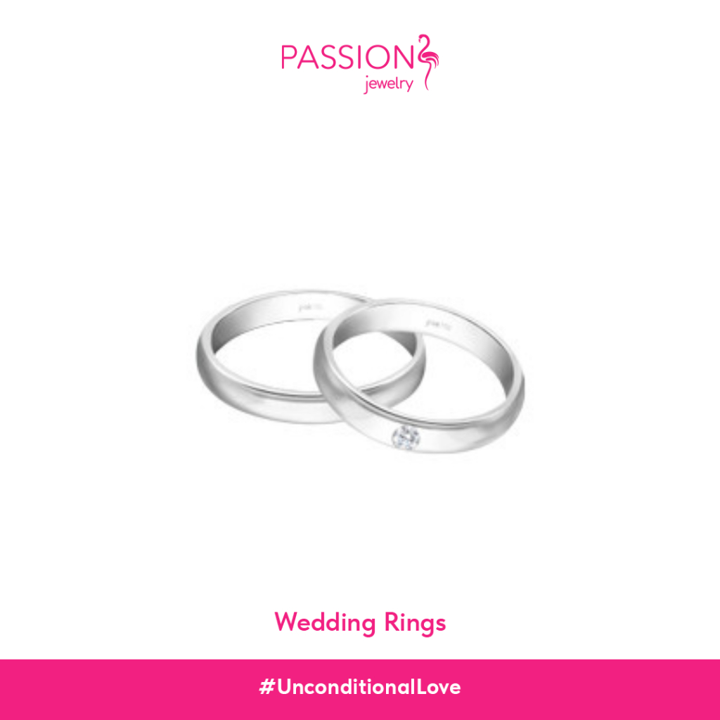 Passion Jewelry Cincin Kawin Berlian - CKS0591