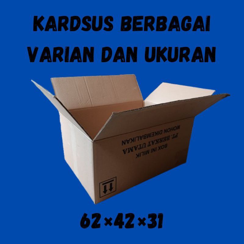 

kardus 62×42×31 berbagai varian dan ukuran