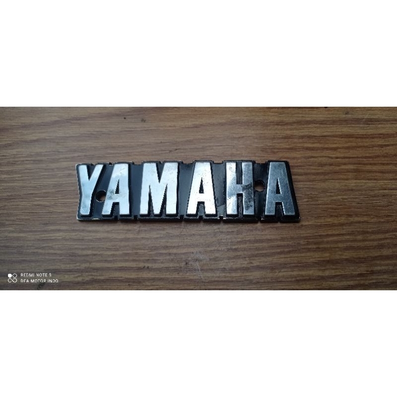 Emblem tangki Yamaha RX king original/emblem tangki Yamaha RX spesial/emblem tangki Yamaha RX Congo 