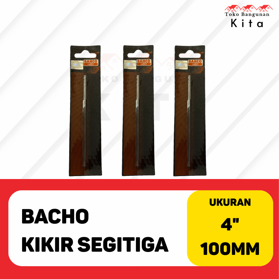 Bacho - Kikir segitiga (ori)