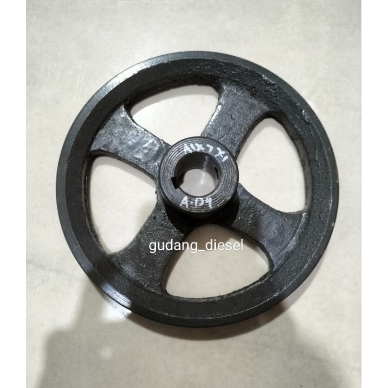 Pully Besi A1 x 7 Inch lubang as 1 inch