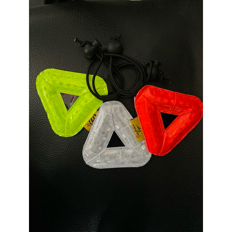Reflector Sepeda Reflector Triangle Warna